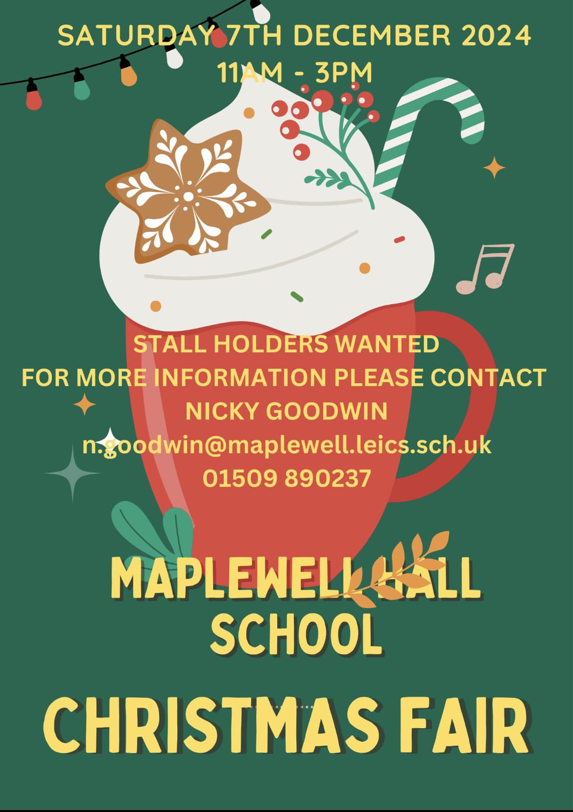 Maplewell Christmas Fair 2024